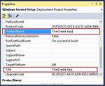 Windows Service Setup Project Problems Converting from Vs. Net 2008 to 2010