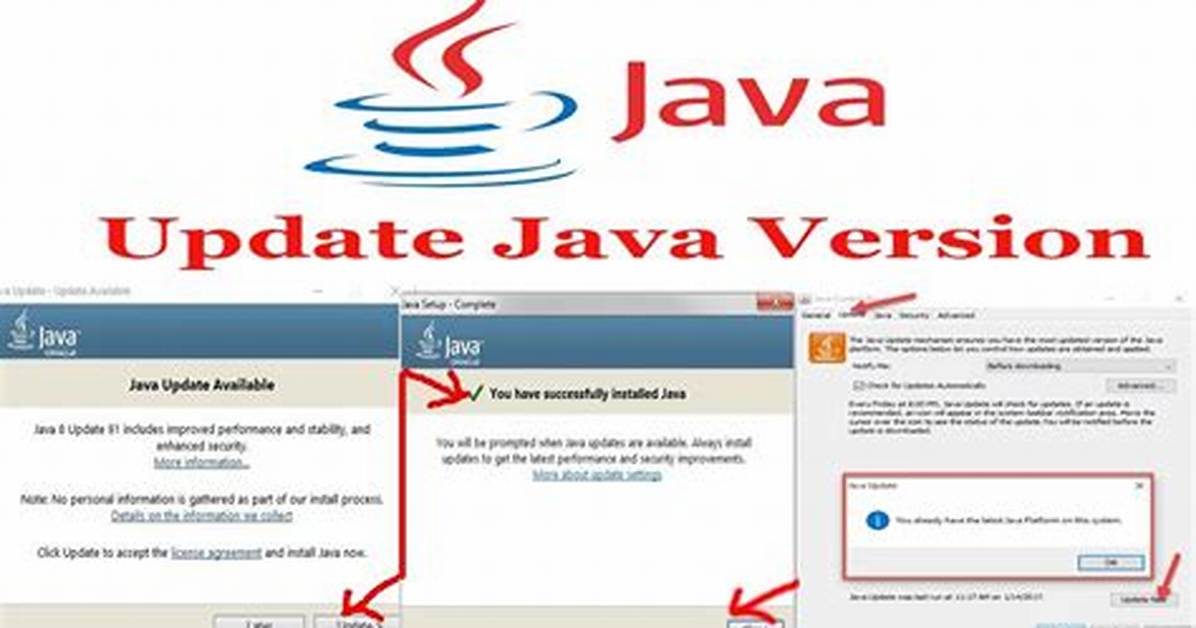 Windows Update Java