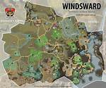 Windsward Map for New World Mmo