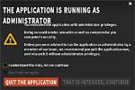 Wine - Security Risks - Dofus Warns It's Being Run by Administrator [Duplicate]