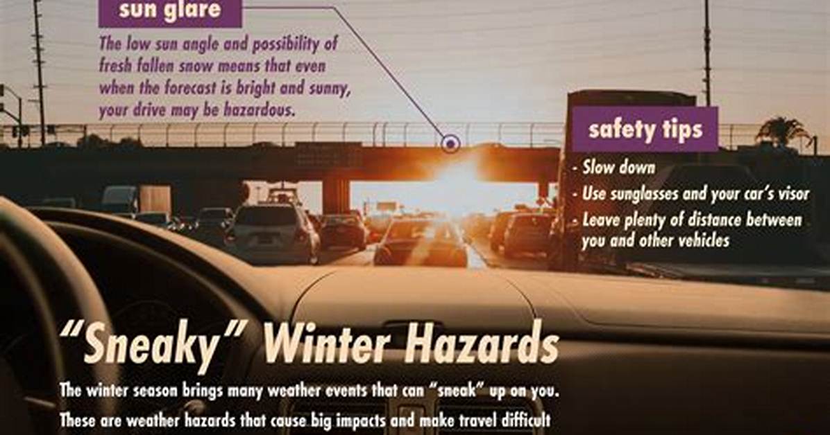 Winter Driving Hazard