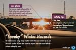 Winter Driving Hazard