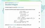 Wolfram Alpha, Double Integral over a Plot or Region