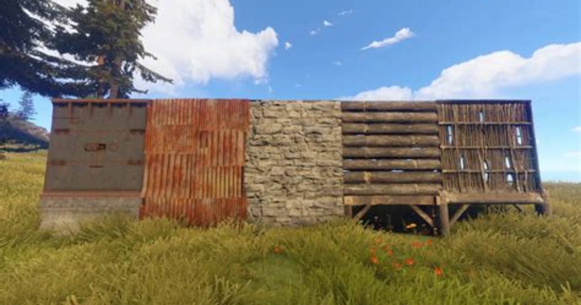 Wood Wall Rust