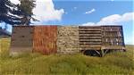 Wood Wall Rust
