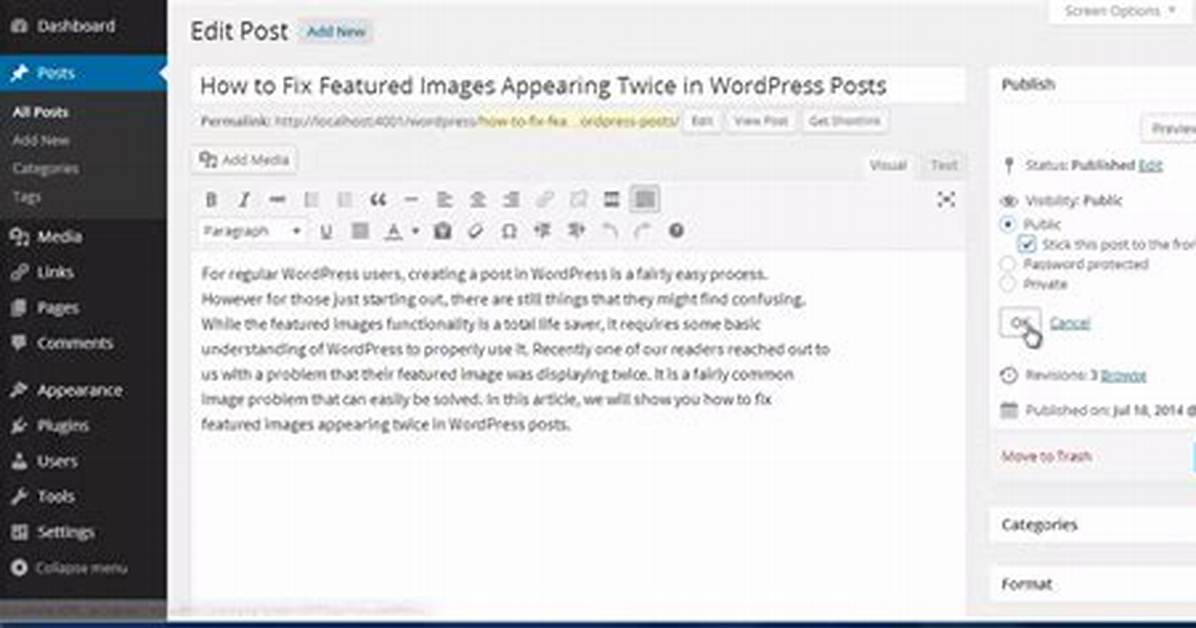 Wordpress - Get Link to a Post