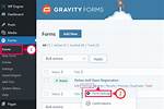 Wordpress Gravity Forms Multiple Forms Multiple Submissions