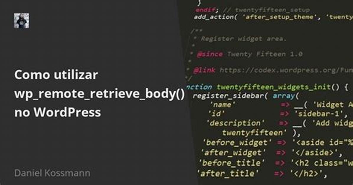 Wordpress Wp_Remote_Retrieve_Body() Returning Empty but Postman Returns Value