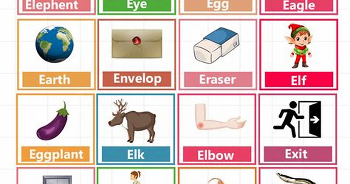 Words Start with E