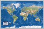 World Map Accurate Scale