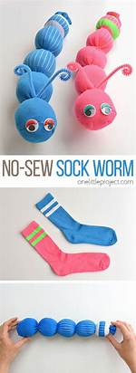 Worm. Socks
