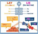 Would Lay or Lie?