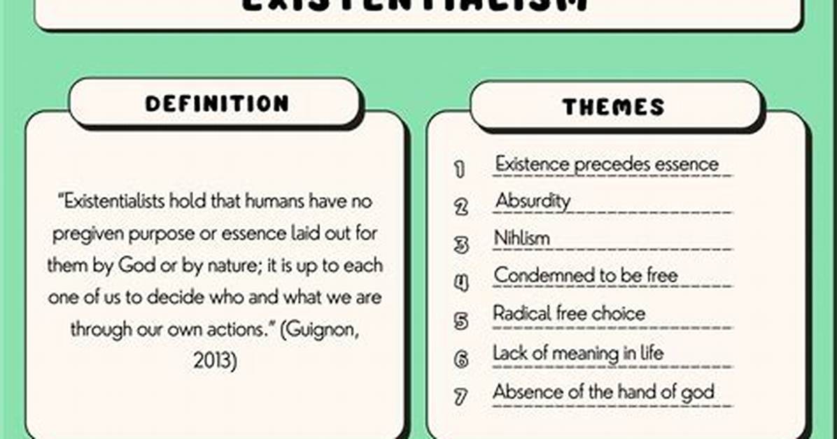 Would You Define Existential?