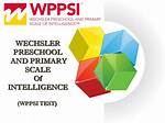 Wppsi Test