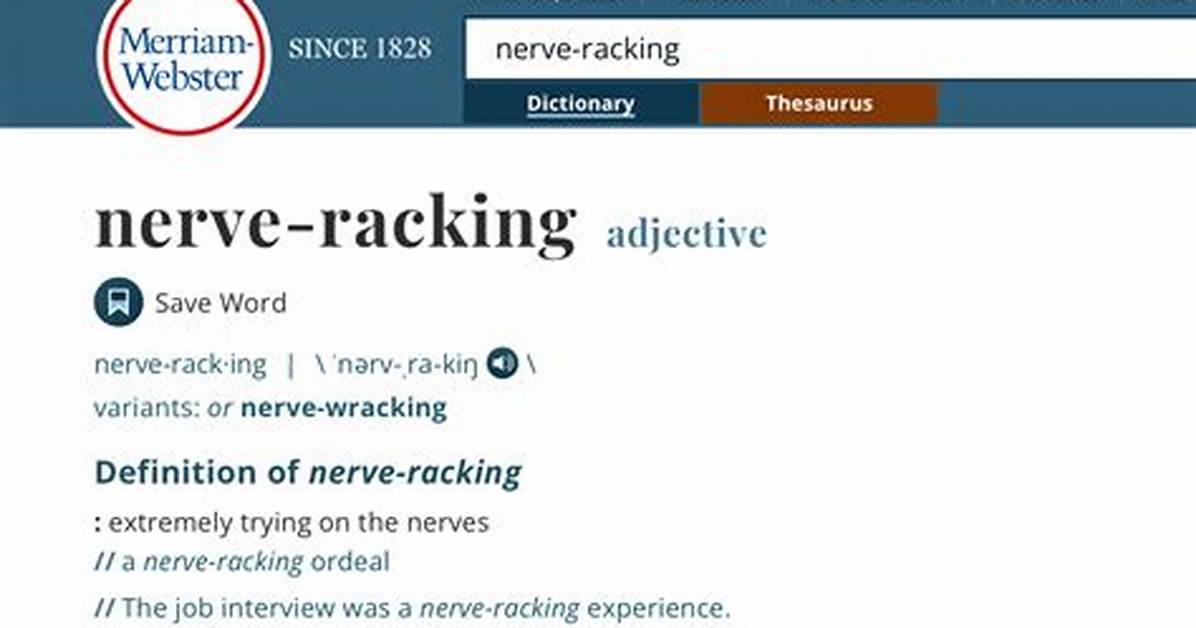 Wracking Meaning