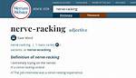 Wracking Meaning