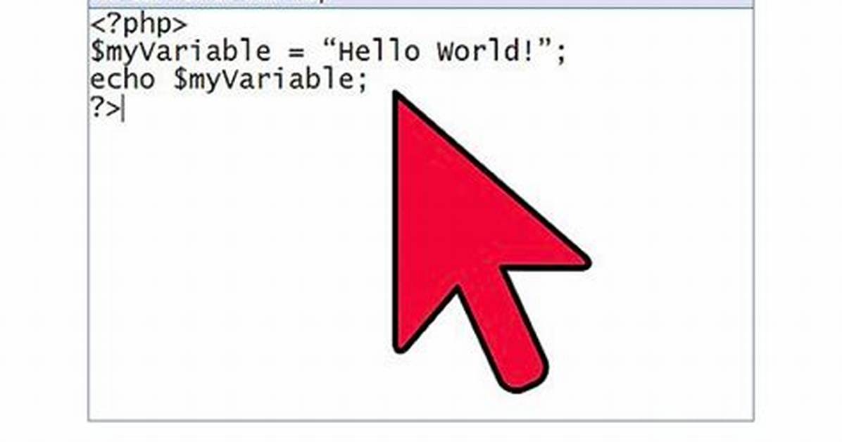 Writing Php In
