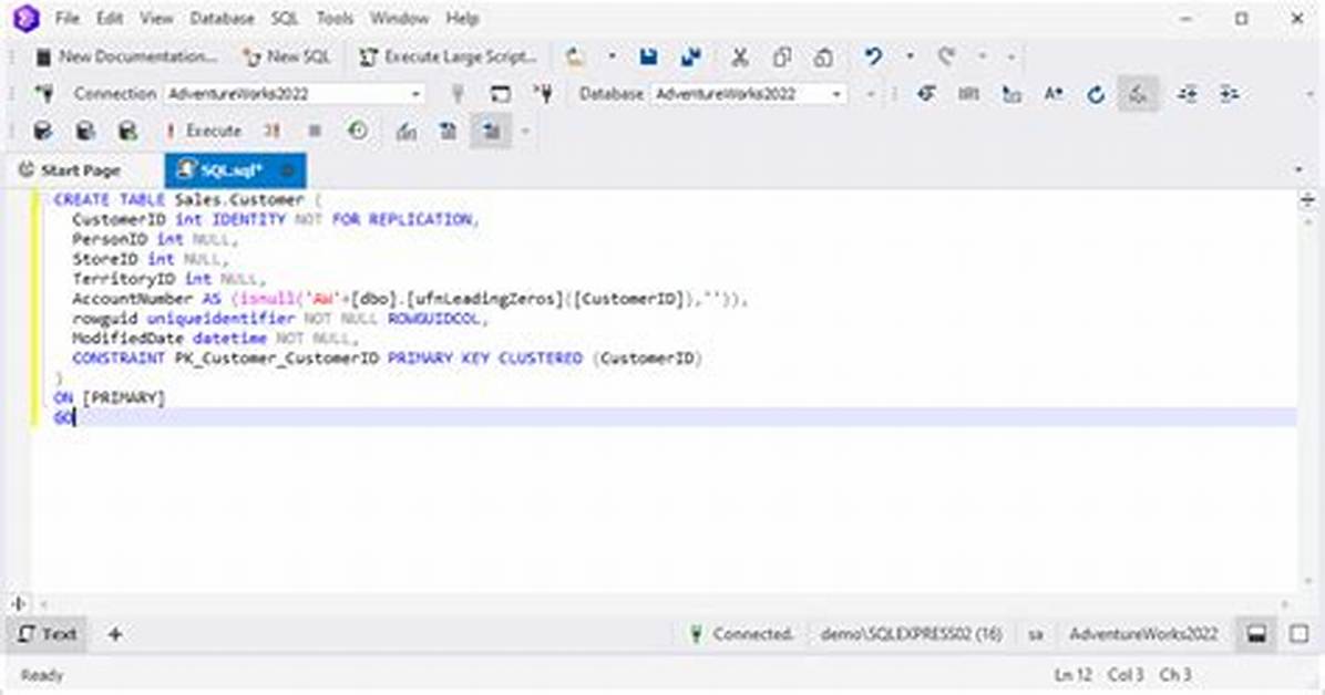 Writing Sql in Coderpad