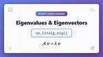 Wrong Eigenvalues in Np. Linalg. Eig