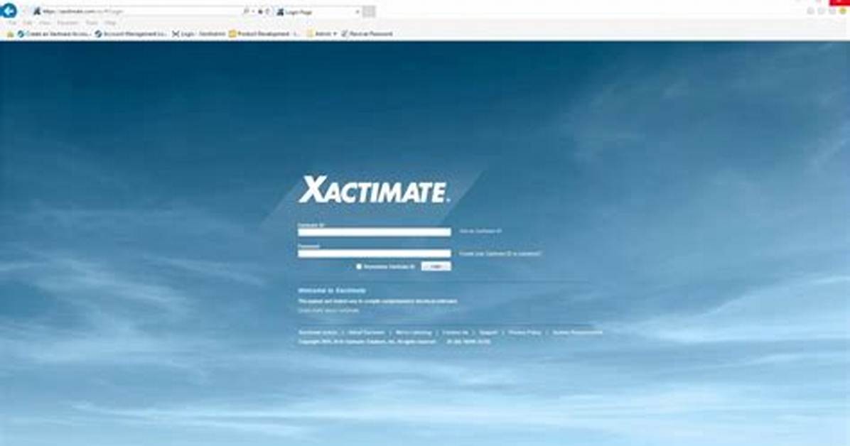 Xactimate Login