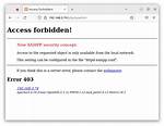 Xampp: Access Forbidden!