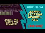 Xampp: Starting Apache. .. Fail [Duplicate]