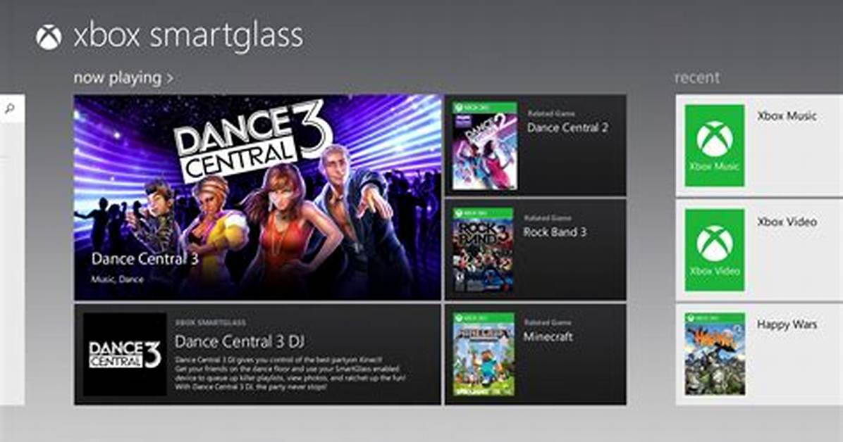 Xbox Smartglass