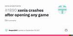 Xenia Crashes When Opening Game