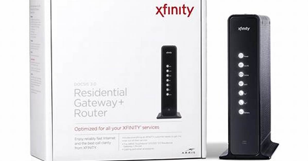 Xfinity New Modem 2020