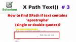 Xpath Contains(Text(),'Some String') Doesn't Work When Used with Node with More Than One Text Subnode