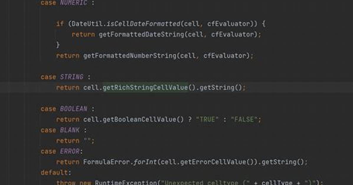 Xssfcell. Cell_Type_Numeric Changes Value 0 to 25