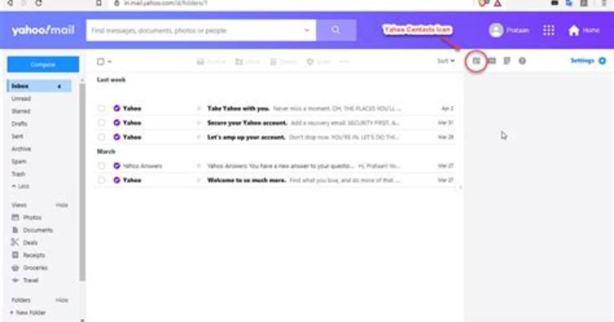 Yahoo Contacts