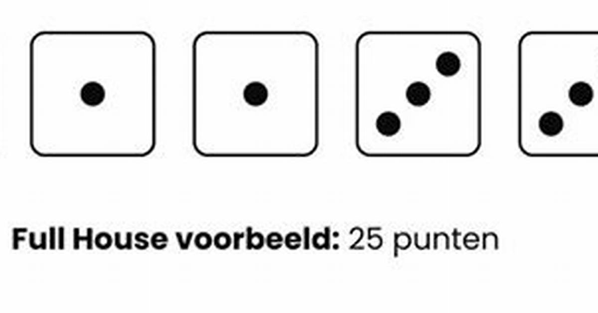 Yahtzee Full House