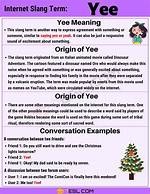Yee Meaning