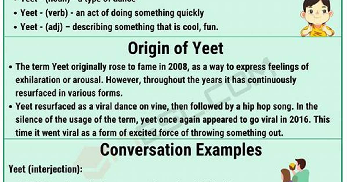 Yeet Meaning