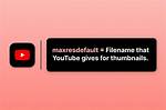 Youtube Maxresdefault Thumbnails