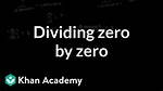 Zero Divided by Zero