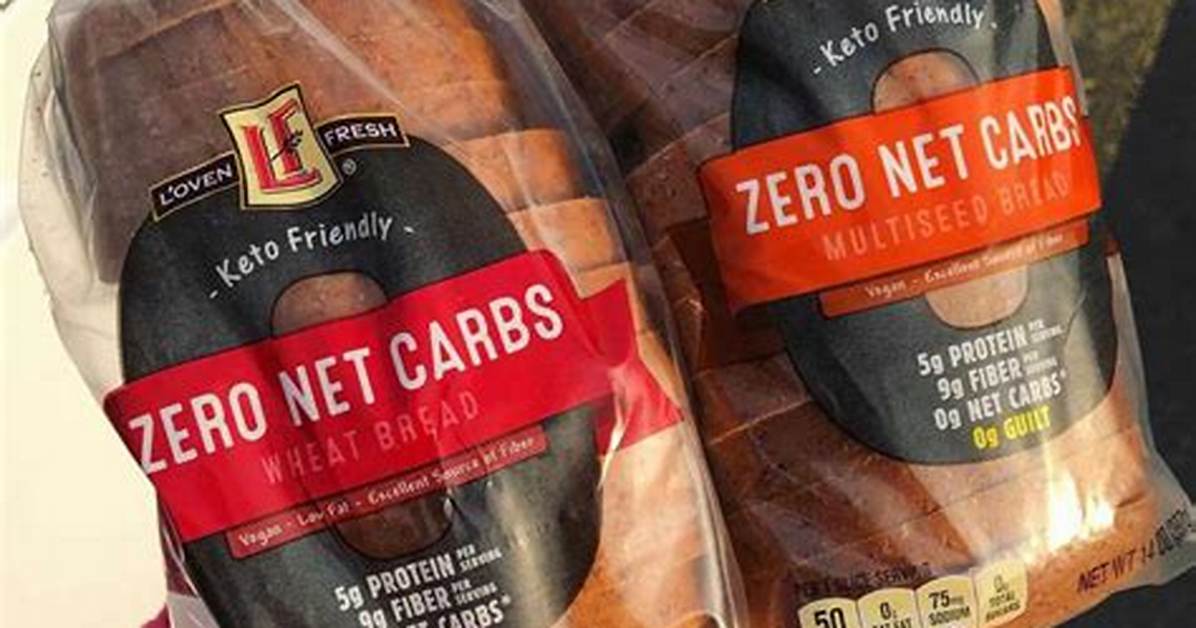 Zero Net Carb Bread