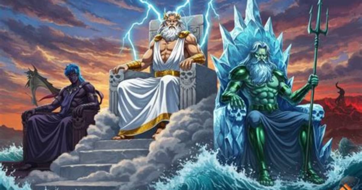 Zeus or Poseidon for Example