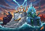 Zeus or Poseidon for Example
