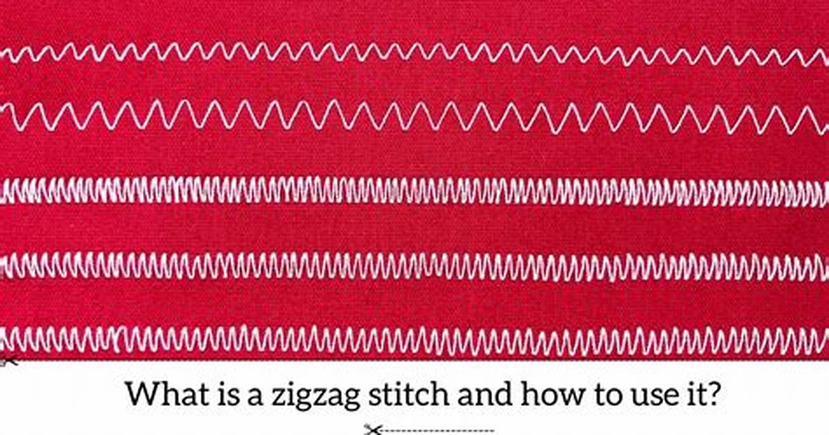 Zigzag Stitch