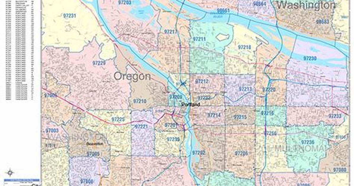 Zip Code Portland Oregon