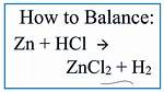 Zn+Hcl