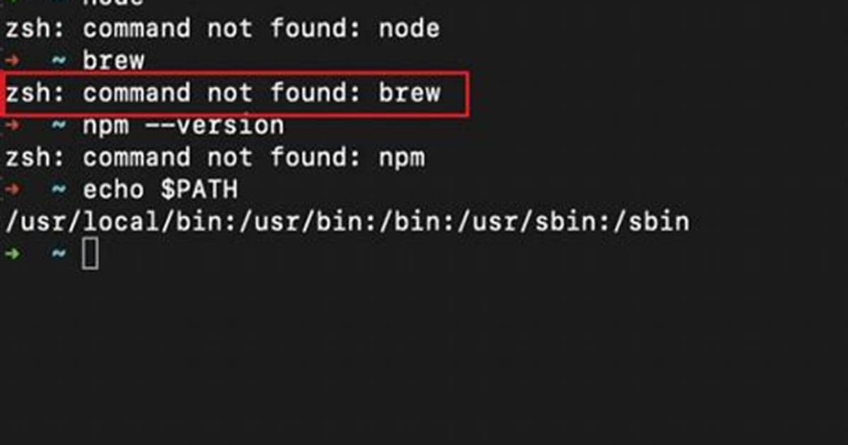 Zsh: Command Not Found: Php